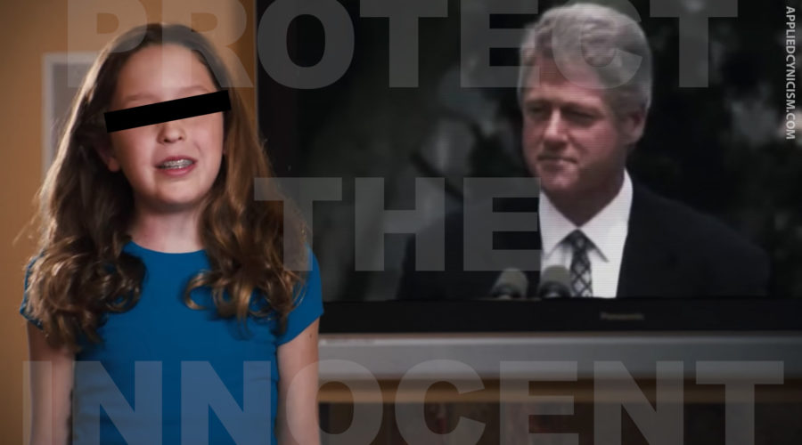 Brennan Leach with Bill Clinton ad